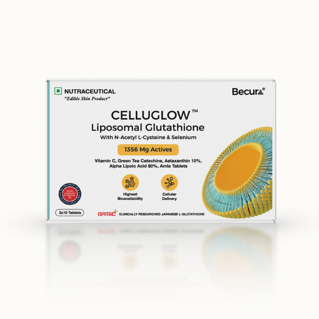 Celluglow™ LIPOSOMAL & Opitac GLUTATHIONE With NAC,ALA & Selenium