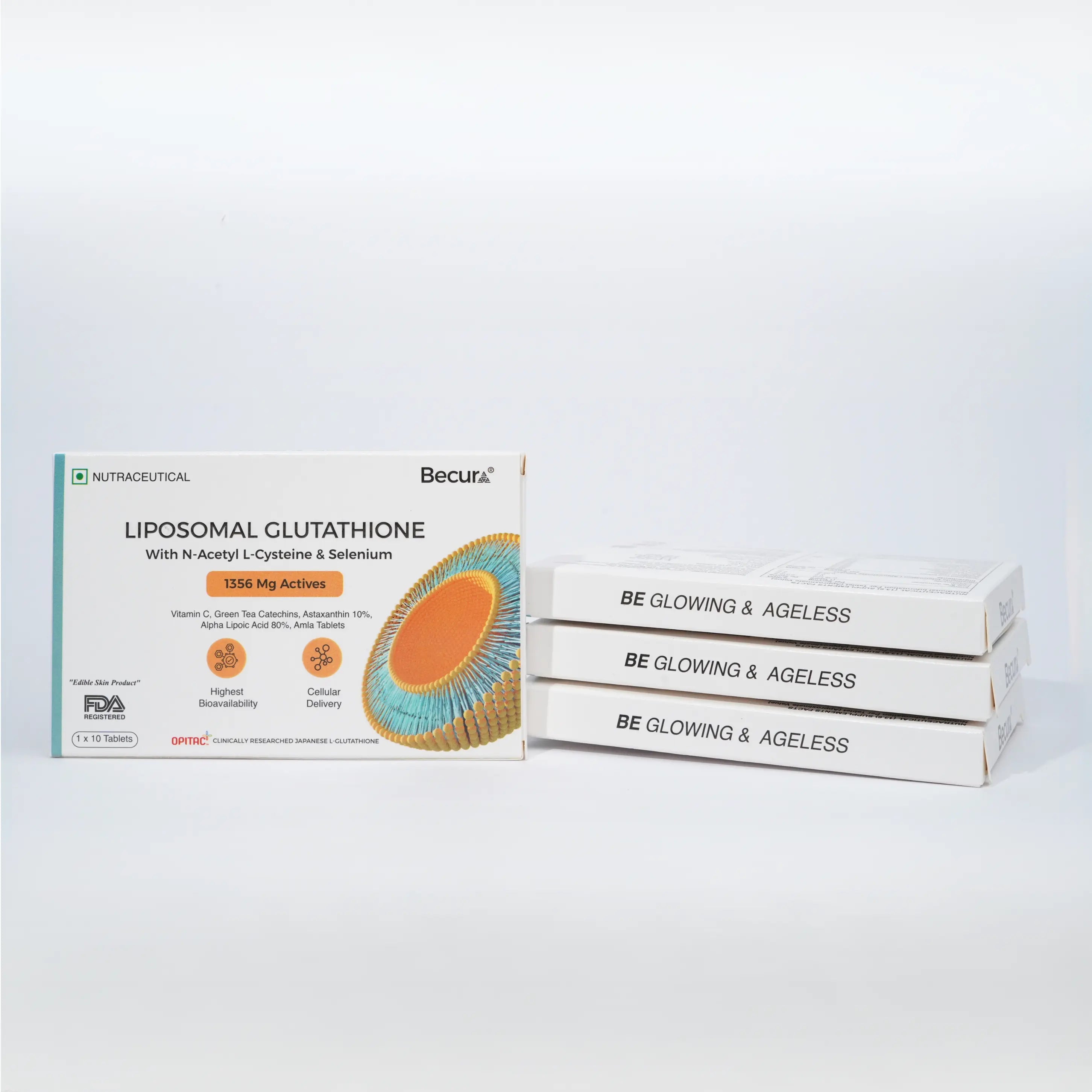 LIPOSOMAL GLUTATHIONE With N-Acetyl L- Cysteine &amp; Selenium